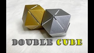 意外と強敵！　DOUBLE CUBE(ダブルキューブ)　かつのう(活脳パズル)　HANAYAMA