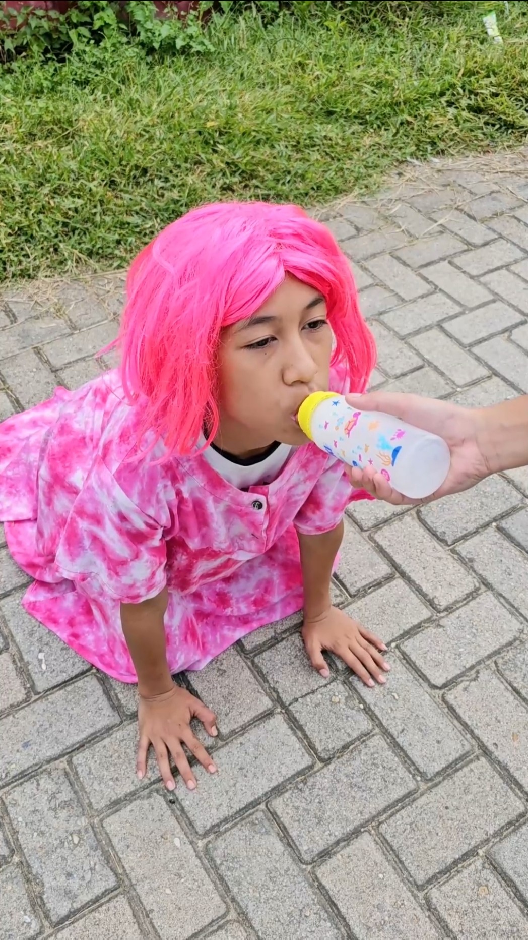 I want to drink mama's milk too