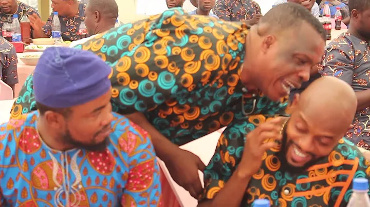 SULE ALAO MALAIKA SULE ATAWEWE PRESENT AT REMI ALUKO FATHER'S BURIAL