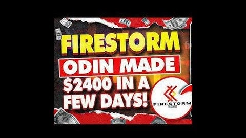 Firestorm Odin EA MT4