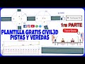 PLANTILLA GRATIS CIVIL3D - PISTAS Y VEREDAS (1ra Parte)