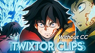 Giyuu Twixtor 4K Clips For Edits Demon Slayer Infinity Castle Trailer Without Cc