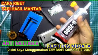 Step By Step Pasang Dan Cara Lem LCD Touchscreen HP