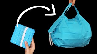 Just in 10 minutes - a lightweight, comfortable, roomy, foldable bag!