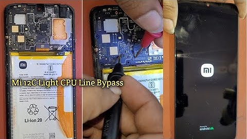 Redmi 12C Display Back light Problem fix | mi 12C display light problem solution