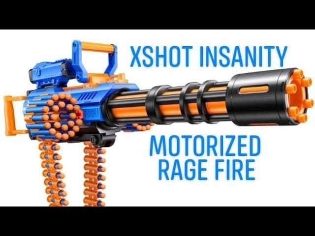 🎉Short Review🎉: Xshot Insanity Motorized Rage Fire