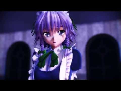 【東方偶像鄉 MMD】咲夜半夜找大小姐