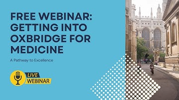 Oxbridge Webinar