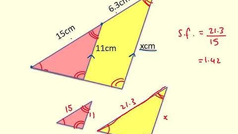 Similarity 01 Scale Factor Lengths