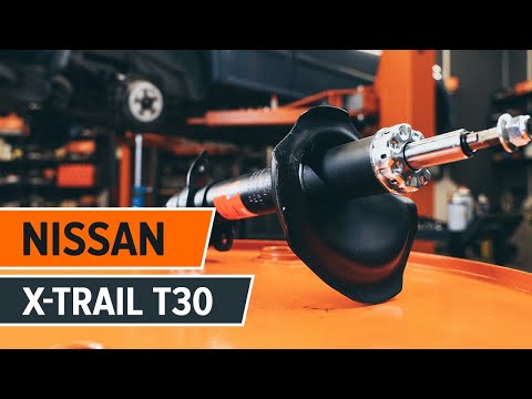 Cómo cambiar los puntal amortiguador parte trasera en NISSAN X TRAIL T30 [VÍDEO TUTORIAL DE AUTODOC]