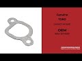 127-9230 GASKET-INTAKE - TORO Genuine OEM Part