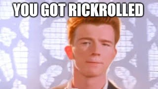 EAS Alert Mock: You've been Rickrolled!
