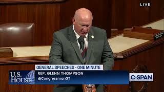 Congressman Glenn &quot;GT&quot; Thompson Recognizes Local Business Artillery Tea