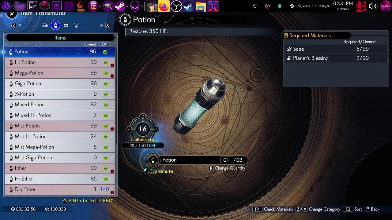 Gaming on Linux: Final Fantasy VII Rebirth