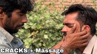 Asmr Body Cracks Head Back Leg Massage 