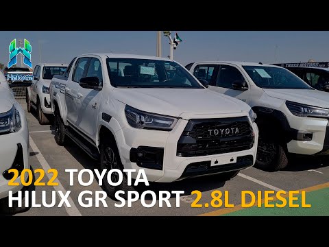 НОВЫЙ КРУТОЙ ПИКАП ОТ ТОЙОТЫ | ОБЗОР 2022 TOYOTA HILUX GR SPORT 2.8L TURBO DIESEL