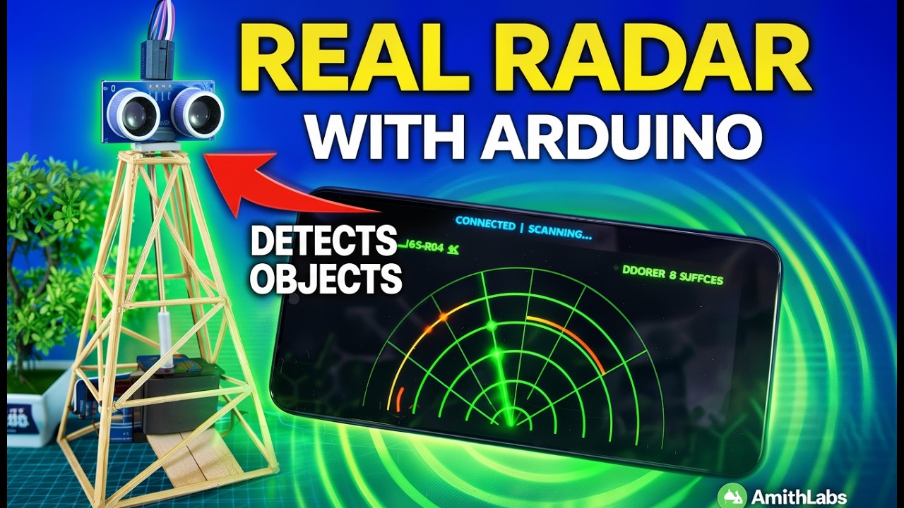 DIY Radar System Using Arduino and Ultrasonic Sensor | With Full ...