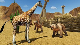 Giraffe Family Life Jungle Simulator Android Gameplay screenshot 3