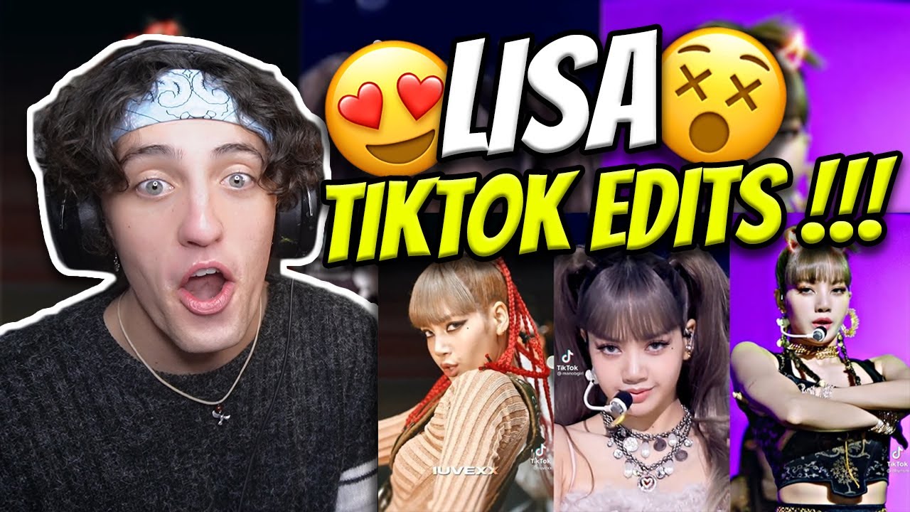 South African Reacts To LISA TikTok Compilation !!! (Here We Go Again😍🔥