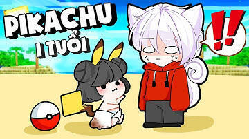 Mèo Simmy 24H Biến Thành ⚡Em Bé Pikachu 1 Tuổi⚡ Troll Kairon Trong Mini World