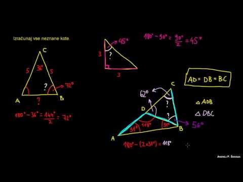 Video: Koliko kotov je pravih kotov v pravokotniku?