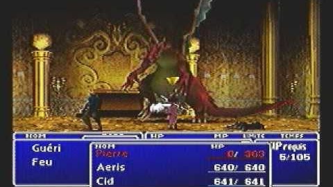 FF7 - LLNIILBNUWDIANANSMNCM challenge - Red Dragon (harder)