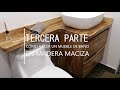 Cómo hacer un mueble de baño en madera maciza (Tercera parte)