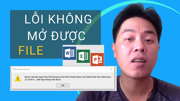 Lỗi word excel tải file về ko đọc được