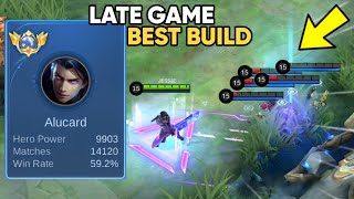 ALUCARD BEST LATEGAME BUILD 2025!! | MLBB