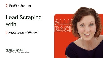 How CEO of Vibrant Transformation Saving 12 Hours using ProWebScraper