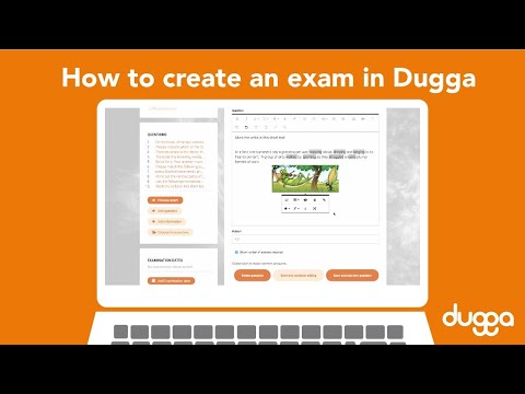 How to Create an Exam in Dugga