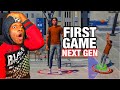 Davo Migo play his FIRST park game on NBA 2K21 NEW NEXT GEN! SOOO MANY GREENS!