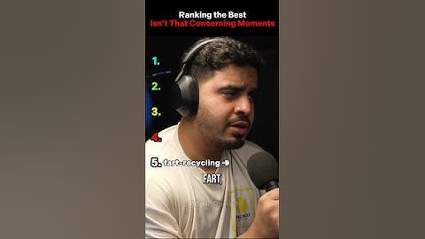 Ranking the Best Isn’t That Concerning Moments