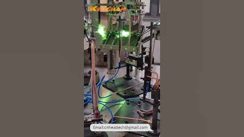 Rotary Flame Automatic Brazing Machine For HVAC Copper Tubes Brazing Welding #flame #hvac #copper