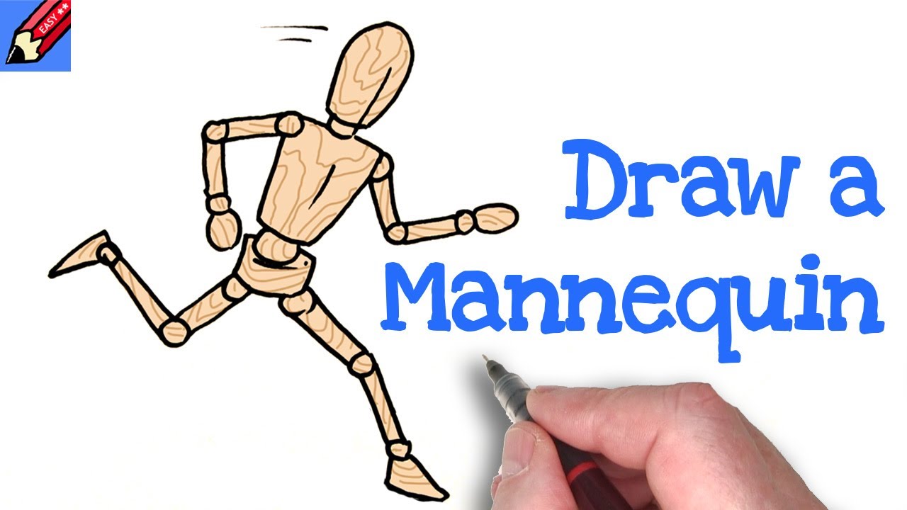 Draw an Artist's Mannequin Real Easy 