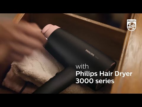 Baru! Philips Hair Dryer BHD308/10, Mengeringkan dengan kuat pada suhu yang lebih rendah.