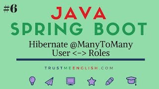 6 Hibernate ManyToMany User Roles