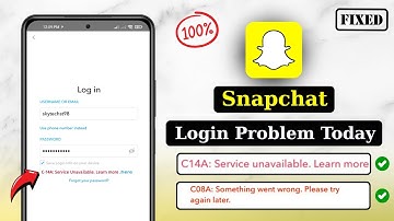 Snapchat Login Problem Today | Snapchat Not Working Today | Snapchat Login Problem 2025