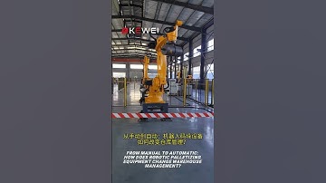 From manual to automatic: How does robotic palletizing equipment change warehouse management#robotic