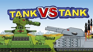 "Clash of Iron Monsters"  Cartoons about tanks
