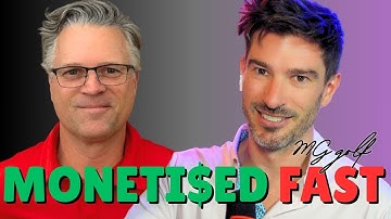 1,000 subs in his first two videos! How Mark monetized is golf channel FAST!! 📱