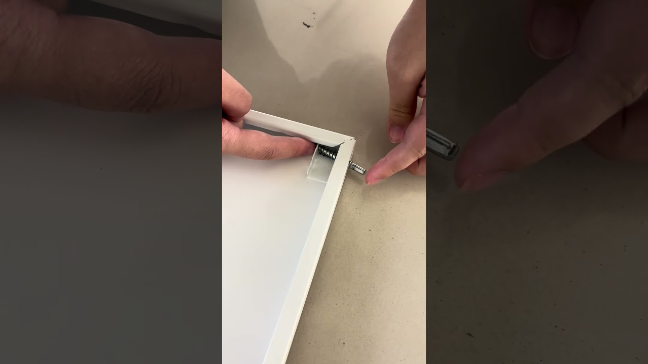 How to install a spring pin