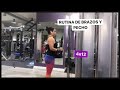 Rutina de brazos y pecho/ arm and chest routine | Lesly Alemán
