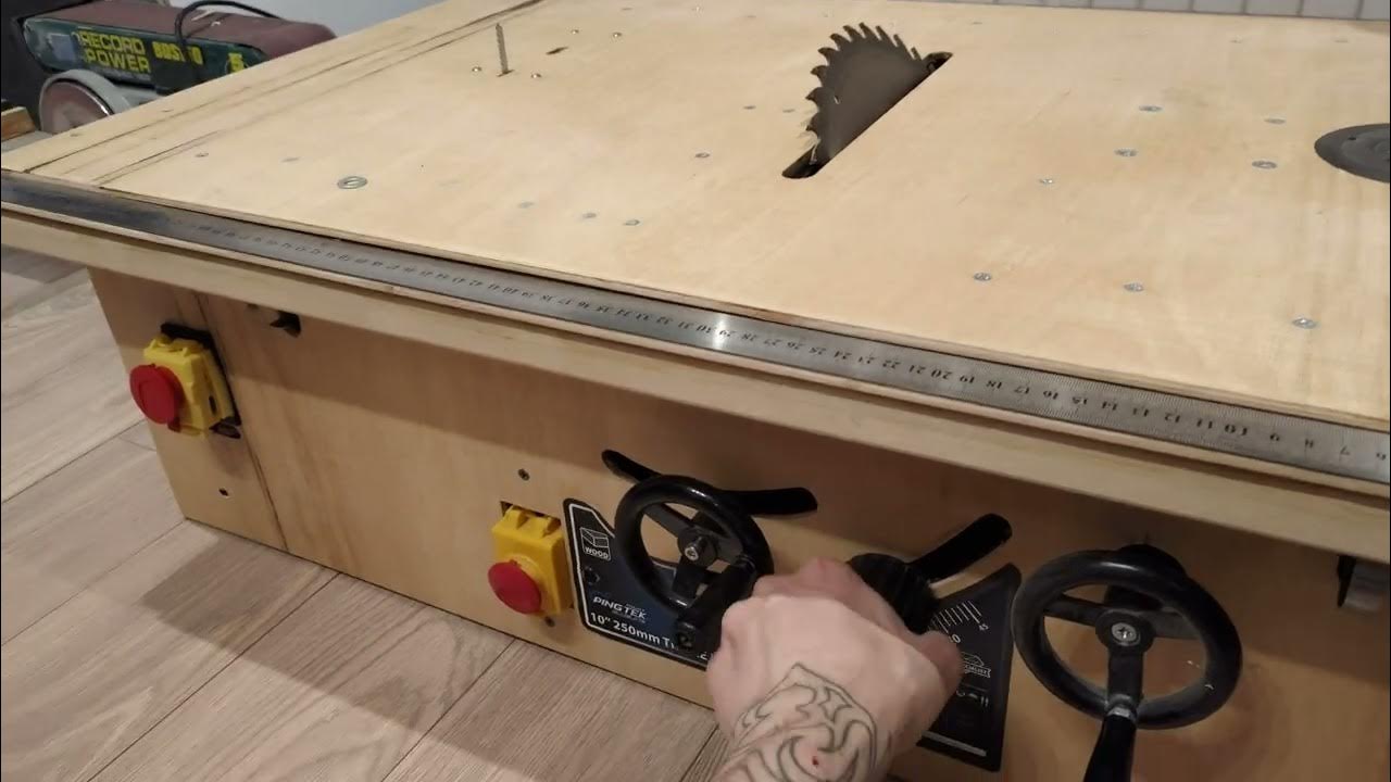 Circular Saw Router and Jigsaw, All In One Power Table with Fence YouTube