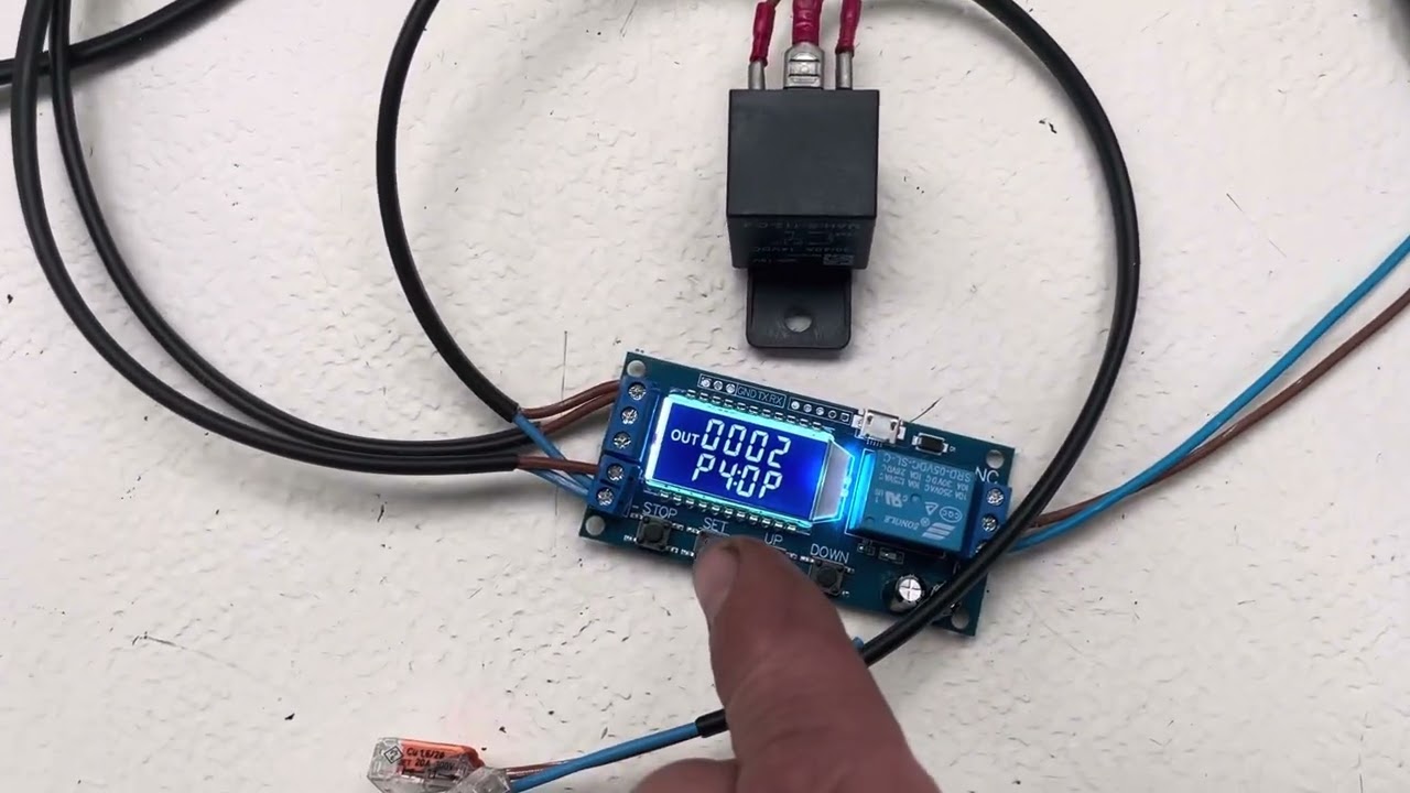 Chinese Diesel Heater Hack To Add Any Thermostat (Timer Link in Description) 