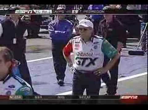 Ashley Force Gainesville Wreck 2007