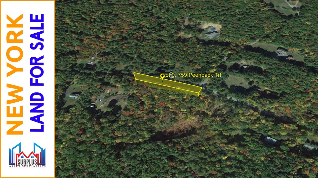 New York Land For Sale: The Official Guide to 0.58 Acre in Sparrow Bush, NY