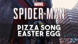 Marvel's Spider-Man PS4 - Pizza Time Theme Song Easter Egg