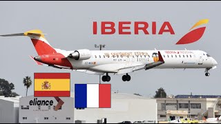 Trip Report / Iberia - Crj1000 Madrid - Bordeaux [Economy Class]