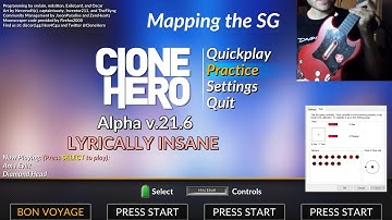 Mapping Controls in Clone Hero for a Red Octane SG